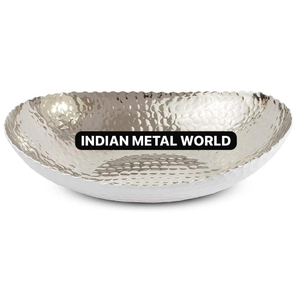 Cuenco elegante para servir chocolate de metal martillado, cuenco de metal de la mejor calidad para accesorios de boda de gran venta, precio bajo ecológico - Product Image 5