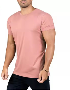 OEM secado rápido de gran tamaño músculo Fitness hombres gimnasio camisetas de alta calidad de verano de los hombres en relieve camisetas con logotipo personalizado y diseño - Product Image 1