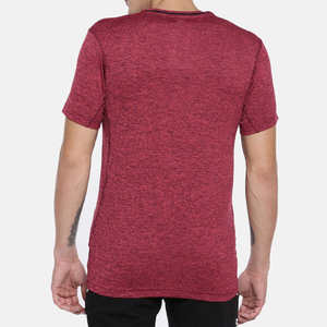 เสื้อยืดผ้าถักแขนสั้นสำหรับผู้ชายเสื้อยืดผ้าฝ้าย100% - Product Image 4