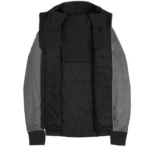 Vestes d'hiver en duvet bomber noires à capuche de haute qualité en gros personnalisées pour hommes, taille plus, style streetwear, imperméables - Product Image 1