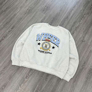 Camisetas de Manga Larga para Hombre, Corte Holgado, Unisex, Producción OEM/ODM, Suéter Estampado - Product Image 4