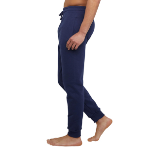 Ribbed Waistband Classic Fit Sweatpants <b>Men</b> Plain Solid Apparel High Density Cotton Training <b>Trousers</b> Piece - Product Image 3