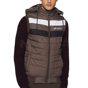 Nueva llegada Hombres Puffer Chaleco de alta calidad Hombres Puffer Chaleco Bajo MOQ Hombres Puffer Chaleco para la venta - Product Image 1