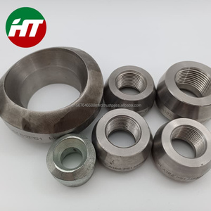 Fabricante de acero A182 F44 Codo de tubo de metal equivalente 25mm Accesorios de tubo inoxidable Soldadura de zócalo a acoplamiento roscado - Product Image 1