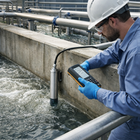 Sonde de turbidité numérique industrielle haute précision, analyseur de qualité de l'eau en ligne, sonde étanche