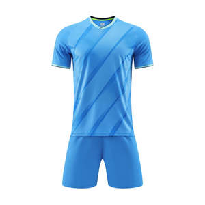 Ensemble d'uniformes de football personnalisés professionnels en spandex/polyester, couleurs et logos personnalisés pour les matchs compétitifs et les séances d'entraînement - Product Image 6