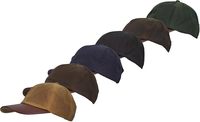 Gorra de Béisbol de 5 Paneles de Lona Encerada 100% Algodón con Diseño Personalizado, Visera de Cuero, Impresión Puff, Resistente al Agua