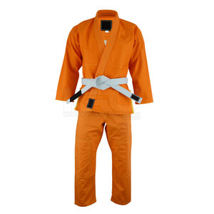 Kimono de Jiu-Jitsu personnalisé pour arts martiaux, en polyester/coton, respirant, tissu de haute qualité, coupe flexible et confortable - Product Image 2