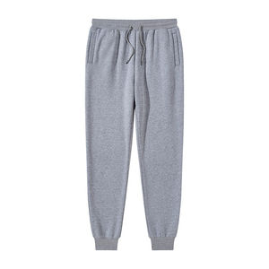 Pantalones Deportivos Casuales para Hombre, Diseño Ligero con Cordón, Color Sólido al por Mayor, Pantalones de Chándal de Algodón de Tendencia Simple, Pantalones para Hombre 2025 - Product Image 1