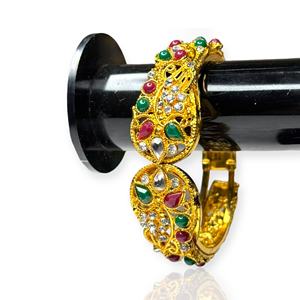 กำไลทองชุบคุณภาพพรีเมียม ดีไซน์เรขาคณิตทันสมัย ปรับขนาดได้ คอลเลคชั่นสำหรับเจ้าสาวและวันครบรอบ ราคาขายส่ง - Product Image 3