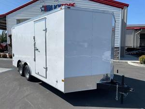 Remolque de Carga Cerrado US Cargo 7x14' / 84 Pulgadas de Altura / Remolque de Caja de Acero Profesional con Capacidad de Carga Útil de 1001-2000 kg - Product Image 1