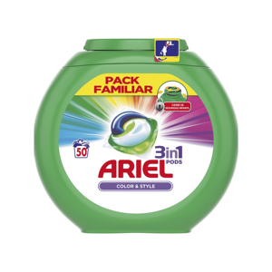 Para Ariel Smart Detergent Pack All-in-One Pods 32 Count con tecnología Enzyme Boost Deep Clean Bathroom Fabric Care - Product Image 5
