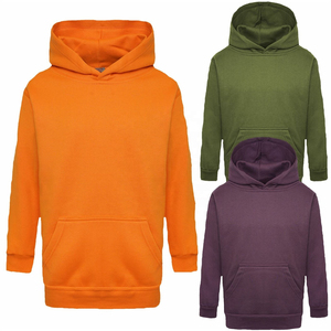 Wholesale Custom <b>Hoodie</b> <b>Plain</b> Customized Color Size logo design new Style Packing OEM Supply basics cotton blended - Product Image 3