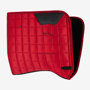 High quality wholesale english horse saddle pad soft lining durable breathable fabric comfortable design perfect saddle pad - Product Image 3