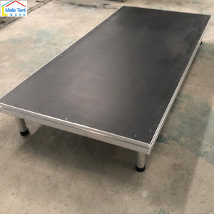 Podio de escenario de aluminio <span class=keywords><strong>para</strong></span> eventos al aire libre Plataforma de fácil instalación Plataforma de escenario portátil <span class=keywords><strong>para</strong></span> conciertos Iglesia Exposiciones de bodas - Product Image 5