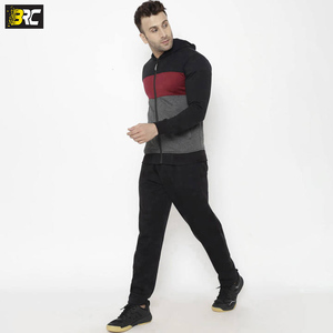Jersey de chándal para deporte al aire libre para hombre, chándal informal de poliéster ajustado, chándal para correr con diseño propio - Product Image 4