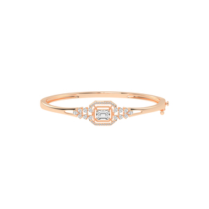 Pulseras Clásicas de Diamantes Brillantes para Mujer Disponibles en Platino Amarillo Blanco Oro Rosa - Product Image 1