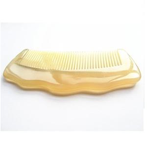 Peine de Cuerno de Búfalo Natural, Color Natural, Masaje para Barba, Peines Multiusos de Diferentes Tamaños, Precio de Fábrica para Peluquería - Product Image 4