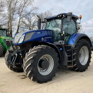 Asequible Holland T7.315 Tractor para caminar usado Tractor de jardín 40HP 70HP FPT Massey 4WD 2WD esencial incluye bomba engranaje caja de cambios - Product Image 1