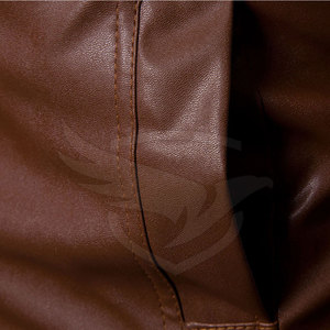Nuevo diseño de chaqueta de cuero para hombre de color personalizado chaqueta de cuero para hombre Streetwear chaqueta de cuero para hombre - Product Image 6