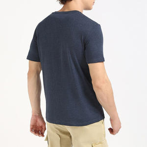 Blank <b>Men</b> <b>V</b> <b>neck</b> <b>T</b> <b>Shirt</b> Solid Color Plain Short Sleeve Wholesale <b>Men</b> <b>V</b> <b>Neck</b> <b>T</b> <b>Shirts</b> Short Sleeve 100% Cotton Blank - Product Image 3