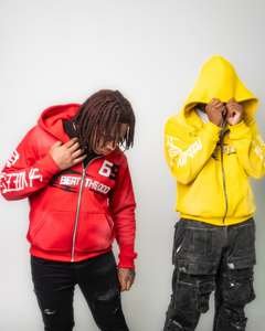 Logo de broderie personnalisé de qualité supérieure sweats à capuche lavés à l'acide streetwear sweat à capuche avec fermeture éclair complète imprimé polaire lourde délavé au soleil - Product Image 2