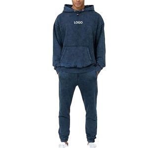 Conjunto Deportivo de Dos Piezas para Hombre, Corte Ajustado, Felpa Técnica, Transpirable, para Entrenamiento - Product Image 1