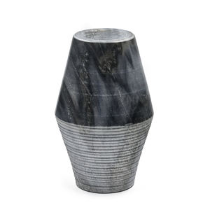 Porte-bougie en marbre noir naturel fait à la main en Inde, irrégulier, élégant, décoration festive, Pâques, maison, vente en gros - Product Image 1