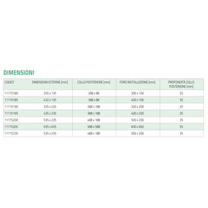 Rejilla de entrada de aire cuadrada de aluminio pintada de blanco Tecnosystemi para sistemas de aire acondicionado - Product Image 4