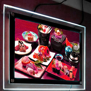 Marco acrílico montado en la pared Diseño personalizado Tamaño Pantalla Caja de luz Signo Acrílico Montado en la pared Marco Pantalla Caja de luz Signo - Product Image 2