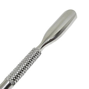 QNQ Pakistan Poussoirs à cuticules en acier inoxydable de haute qualité Utilisation professionnelle des pieds à ongles Nouveau prix bas - Product Image 6