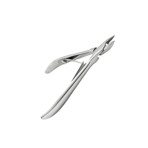 Pinzas para cutículas, punta de 3mm, acabado opaco, removedor de uñas de los pies, hoja afilada, pinzas para uñas de manicura de acero inoxidable con embalaje personalizado - Product Image 4