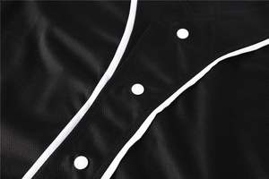 เสื้อเบสบอลผ้าโพลีเอสเตอร์สำหรับ100% ชุดฝึกพิมพ์ลายตาข่ายแห้งเร็วระบายอากาศ - Product Image 3