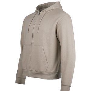 Sudadera con Cremallera Completa para Hombre, Tallas Grandes, de Alta Calidad, al por Mayor, de Poliéster/Algodón, con Logotipo Personalizado, Transpirable y Resistente al Viento - Product Image 1