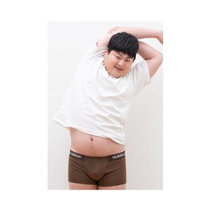 [HURRY & PAIN T] Basic Cotton un trois pièces 3D arrangement d'angle soigné sous-vêtements hommes Boxers pour hommes Slips pour hommes - Product Image 1