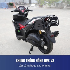 MBIKER Soporte Lateral de Alta Resistencia para Maletas, Accesorio Premium para el Nuevo Yamaha NVX NVX V3, Portaequipajes, Soporte para Carga - Product Image 2