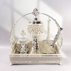 Juego de Bakhoor de Lujo, Nuevo, Estilo Vintage, Ecológico, Quemador de Incienso Aromático, Decoración India para el Hogar y Hoteles, Quemador de Incienso Árabe de Metal para Eid M - Product Image 1