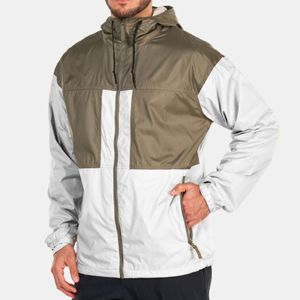 Custom Logo Winter Waterproof <b>Zip</b> <b>up</b> Hooded Outdoor <b>Jackets</b> Street wear <b>Zip</b> <b>Up</b> Polyester Lightweight Windbreaker <b>Jacket</b> - Product Image 3