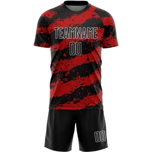 Gran oferta, camiseta de fútbol para adultos, camiseta de fútbol OEM de secado rápido personalizable, Camiseta deportiva transpirable, sublimación - Product Image 5