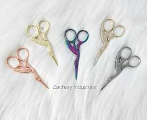 ZACHARY INDUSTRIES Ciseaux à cuticules fantaisie de qualité supérieure Lame droite en acier inoxydable avec outil de beauté à pointe pointue - Product Image 6