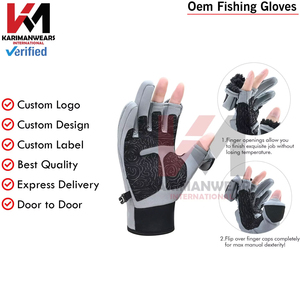 Guantes de Pesca de Calidad de Exportación, Duraderos, Antideslizantes, para Pescadores Profesionales y Deportes al Aire Libre - Product Image 3