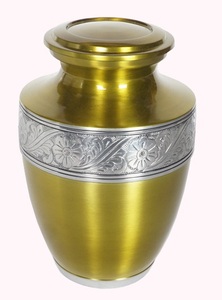 Urne funéraire américaine pour cendres humaines, doublure argentée, marbre noir, urne pour adulte, urne en métal pour adulte - Product Image 4