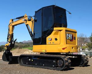 Approvisionnement direct usine pour une pelle sur chenilles Caterpillar 305 CR jaune, économique, équipement de construction robuste - Product Image 2