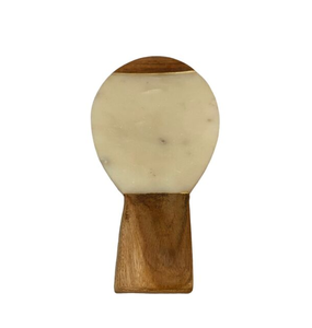 Cuchara de Madera de Diseño Único y con Logo Láser forma redonda y menaje y restaurantes con venta - Product Image 1