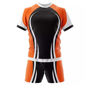 Ensemble d'uniformes de rugby d'été imprimés par sublimation, grandes tailles, pour la vente en gros, vêtements de sport sur mesure, uniforme de rugby professionnel pour - Product Image 1