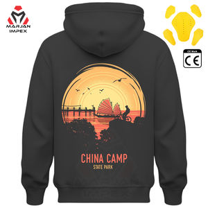 Sweat à capuche pour homme pour les amateurs de moto, pull en polaire confortable, motif de moto personnalisé, coupe-vent, été/hiver, sweat-shirt pour motard, séchage rapide - Product Image 1