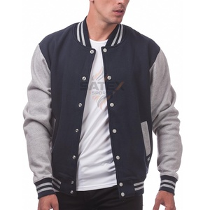 Veste universitaire à capuche à col montant enduite pour homme surdimensionnée avec broderie de patch personnalisée Logo avant Taille plus Style de loisirs - Product Image 1