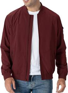 เสื้อแจ็คเก็ตบอมเบอร์ รับสกรีนโลโก้ |   ผู้ผลิต OEM เสื้อแจ็คเก็ตฤดูหนาวแบบสวมซิป สไตล์ลำลอง |   กันน้ำ เป็นมิตรกับสิ่งแวดล้อม สบาย - Product Image 6