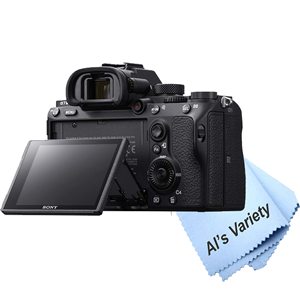 Cámara Digital sin Espejo A7 III Negra Renovada con Lente de 28-70 mm, Tarjeta de 32 GB, Estuche para Trípode, Paquete de 18 Piezas que Incluye Más Accesorios - Product Image 1