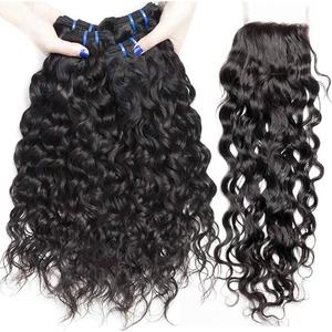 Vente en gros de paquets de cheveux brésiliens alignés avec cuticules vierges, tissage à double tirage, ondulation naturelle, extensions de cheveux humains Afro Curl bon marché - Product Image 3